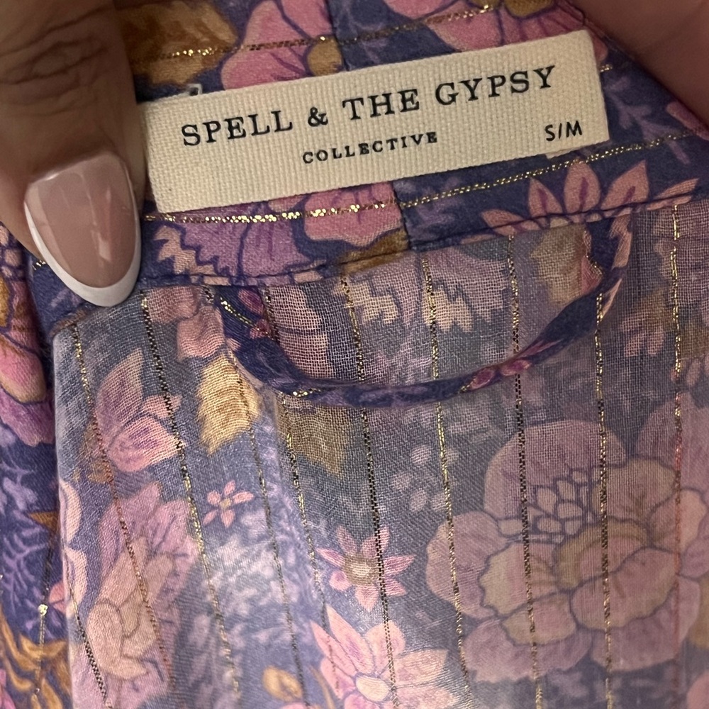 Spell & The Gypsy X Revolve Juniper Gauzy Duster Robe Kimono - Picture 5 of 5